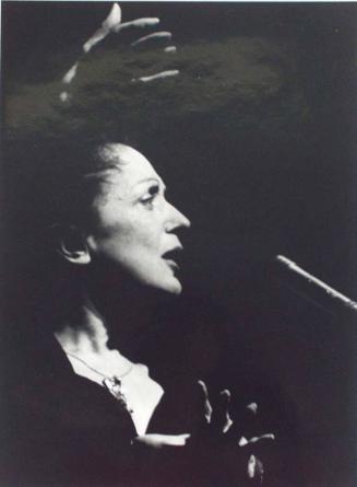 Untitled (Edith Piaf performing)