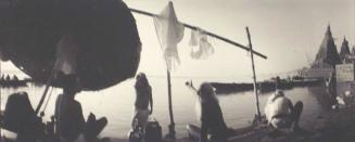 Three Men Talking, Varanasi, India