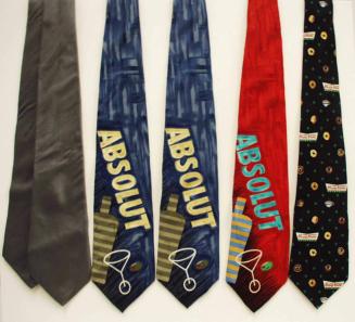 Set of six ties
