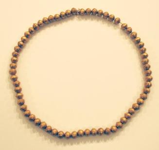 Necklace Assembly with Hollow Beads