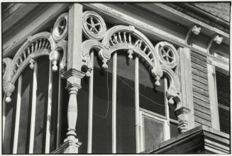 The McDonald House, porch detail