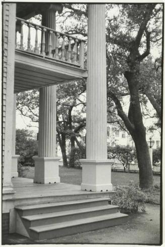 The Menard House, 1838, southeast corner of center pavilion