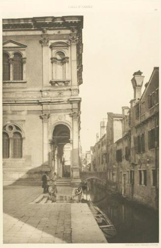 Rio ou Canal de S. Roch et Angle de la Scuola du Meme Nom