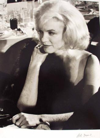 Marilyn Monroe Attends Party