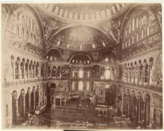 Interior of St. Sophia Mosque, General View, Istanbul