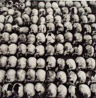 Rwanda: The skulls of bodies found around the church at Ntarama