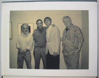 Untitled (Don Donaghy, Joseph Mills, John Gossage, and Mark Power at an exhibition)