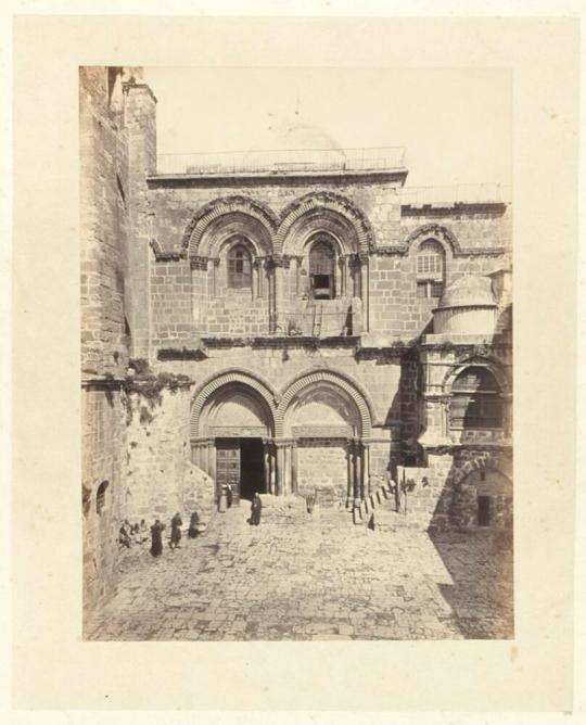 Facade of the Church of the Holy Sepulchre, Jerusalem