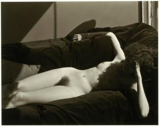 Untitled #77-42 (Nude on Sofa in Sunlight)