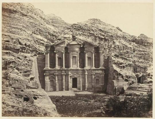 The Spendid Rock Temple, El Deir, Petra