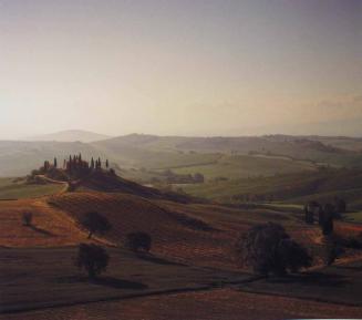 St. Quirico Early Morning, Tuscany, Italy