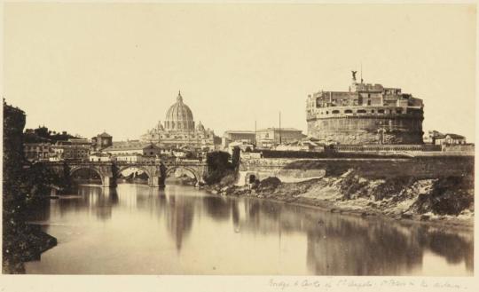 Bridge and Castle of St. Angelo, Italy