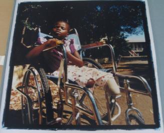 Sophia - (sister killed by mine, she lost two legs) - 1994, Maputu, Mozambique