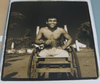 Chim Chanthorn fell off his chair - 1993, Cambodia