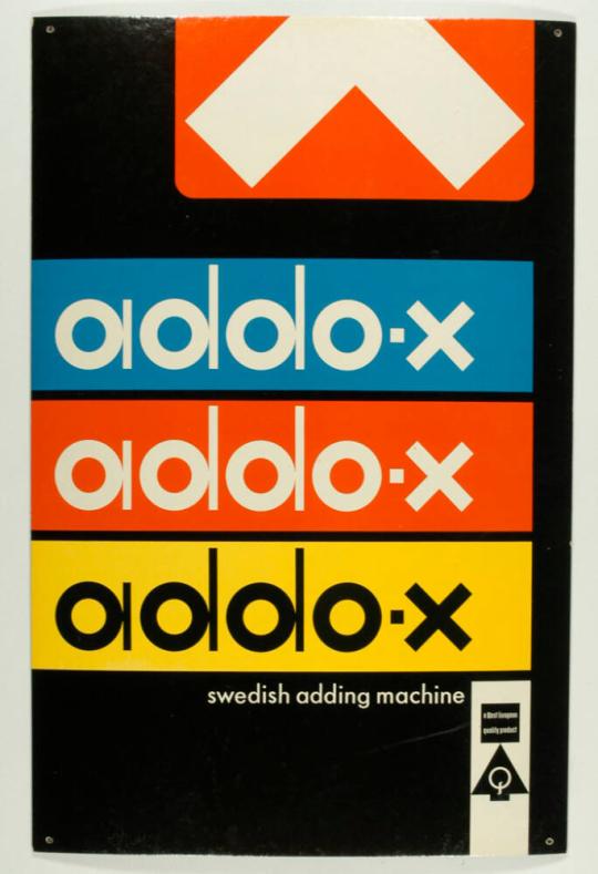 Addo-x Swedish Adding Machine