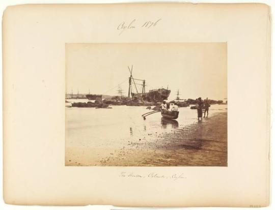 The Harbor, Colombo, Ceylon