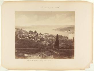 View on the Bosphorus Showing Villages of Roumeli and Nissar