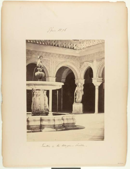 Fountain in the Alcazar, Seville