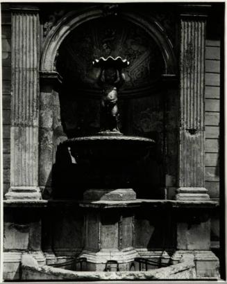 Fountain, rue du Jardin- St. Paul, Paris
