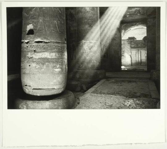 Sunbeams, Temple of Hathor, Denderah, Egypt