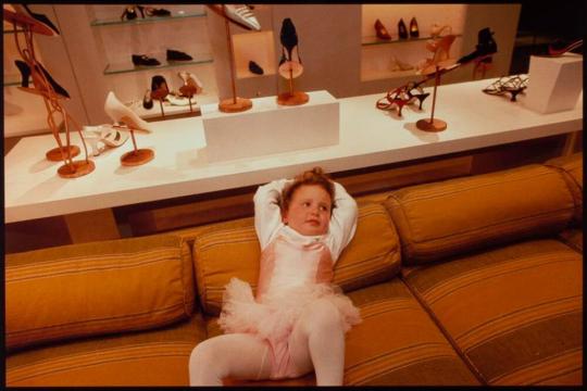 Phoebe, 3, at the VIP Opening of Barney's Department Store, Beverly Hills