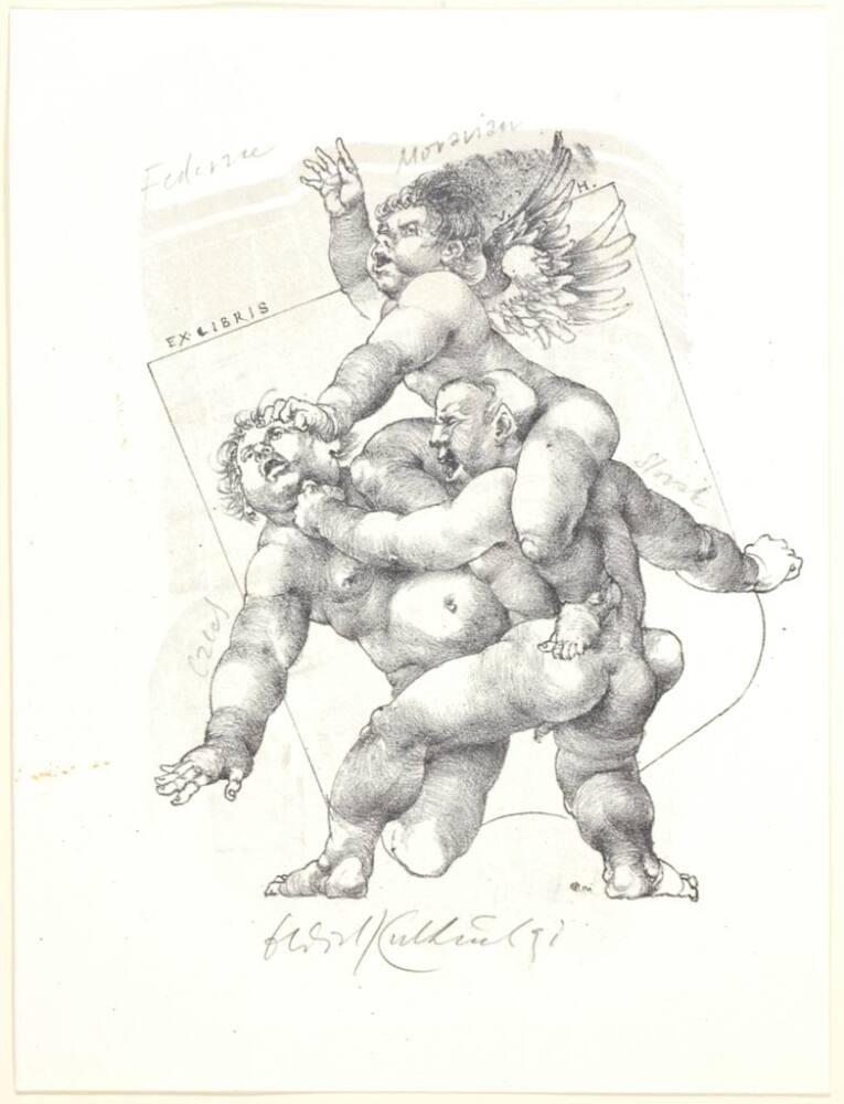 Ex Libris - Giuseppe Cavti: Buy Artwork Online on