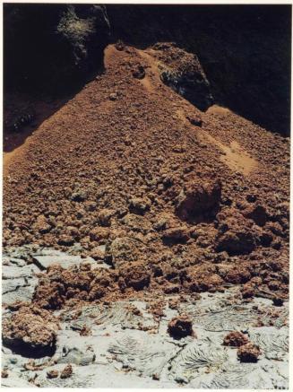 Lava and volcanic ash debris, Sullivan Bay, Galápagos Islands, from the series Intimate Landscapes