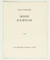 Booklet, exterior
