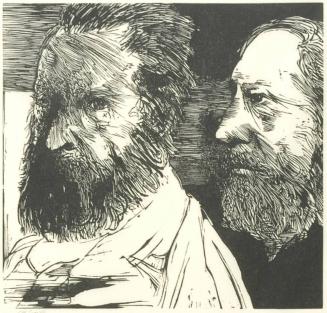 J. F. Millet and Th. Rousseau From Self Portraits