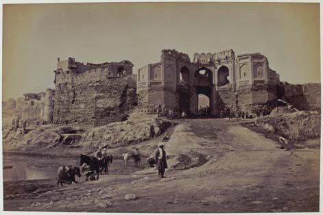 Sha Shaid. The Bala Hissar Gate.