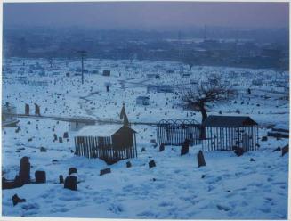 A Shia cemetery on the flanks of Kohe Asmai.