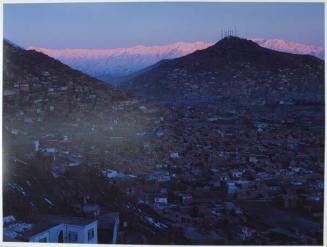 A view of Kabul city centre from Bala Burj.