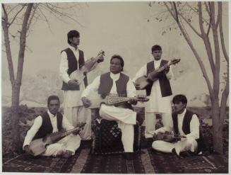 At a music school in Kabul, boys are taught the traditional Afghan instrument the rubab. Difficult to play, it is a skill which nearly became extinct during the Taliban prohibition on secular music.