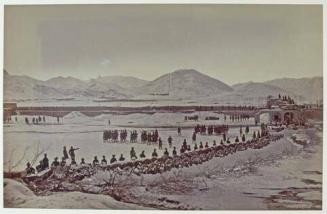 Camp and Abattis At Sherpur. 5th Punjaub Infantry. 25th Dec 1879.