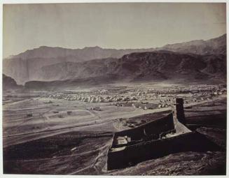 Landi Kotal Camp. Looking East Towards Ali Musjid.