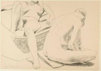 Two Seated Nudes