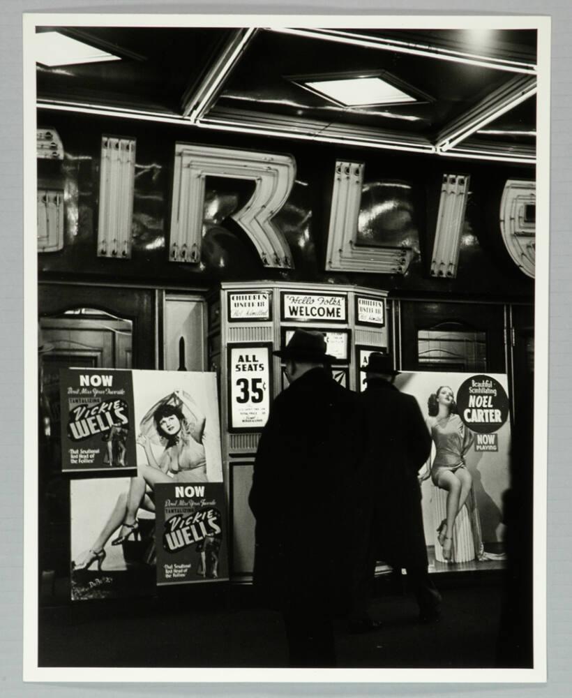 Entrance to Girlie-Show on West 42nd Street | All Works | The MFAH ...