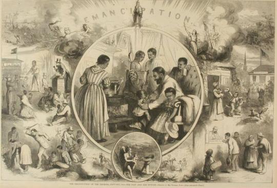 The Emancipation of the Negroes, January, 1863 - The Past and the Future