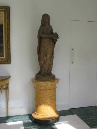 Allegorical Figure with Pedestal