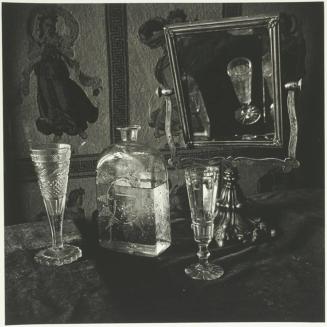 Still Life with Two Glasses and Mirror