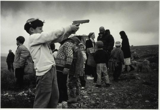 Settler Boy with Gun