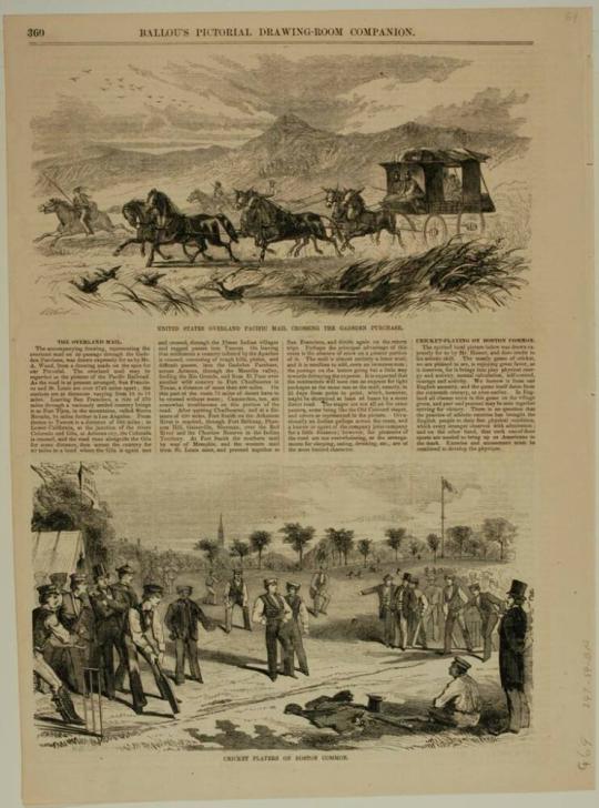 .A:  United States Overland Pacific Mail Crossing the Gadsen Purchase