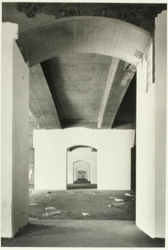 Santa Ana Freeway Bridge, Los Angeles, California