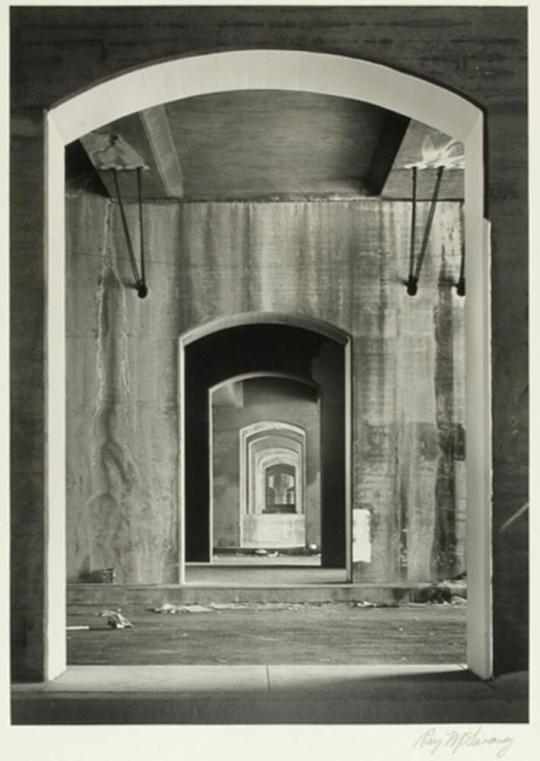 Santa Ana Freeway Bridge, Los Angeles, California