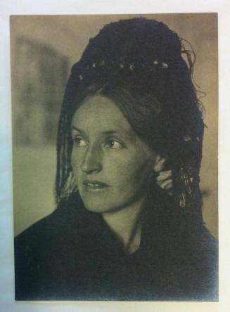 Portrait of Mrs. Johannsen on Hallig Longeness