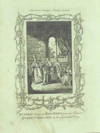 Dunstan Dragging King Edwy from his Consort Queen Ethelgiva on his Coronation Day