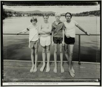 Shane, Tony Coleman and Tiny at Mirror Lake