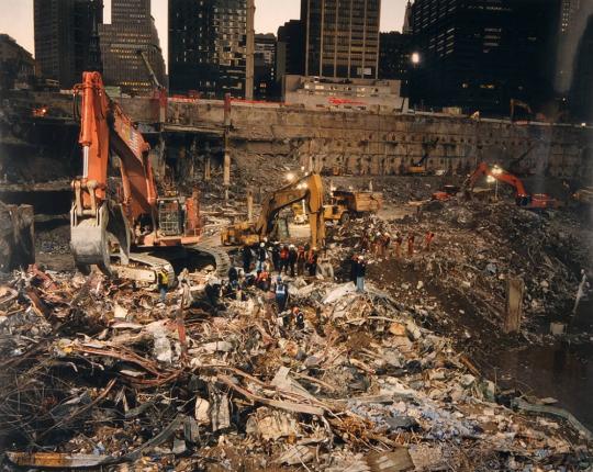 The discovery of a bank vault inside the North Tower