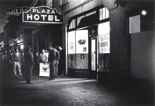 Pickets at the Plaza Hotel