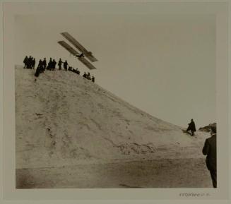 1904, Merlimont. First flight of Gabriel Voisin in the Archdeacon glider